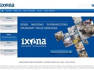 Ixina Polska - nowoczesne meble do kuchni