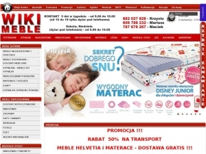 Niedrogie i funkcjonalne meble do sypialni.